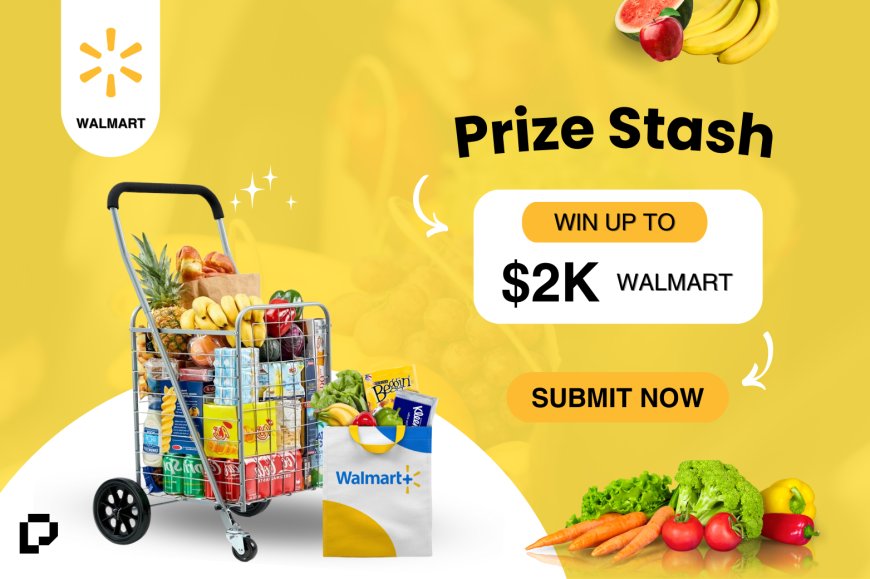 Win Big with PrizeStash: Enter for a Chance to Get $2000 Walmart Gift Card!