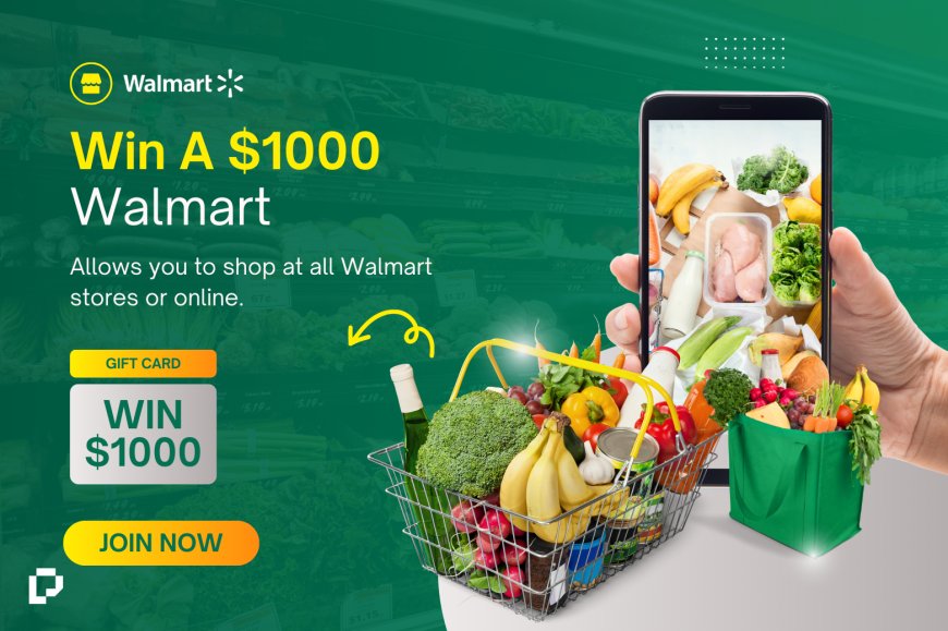 Win a $1000 Walmart Gift Card with Jetsetty!