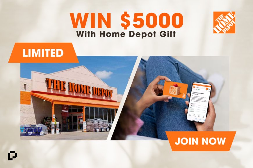 Win $5000 Home Depot Gift Card with Realtary!