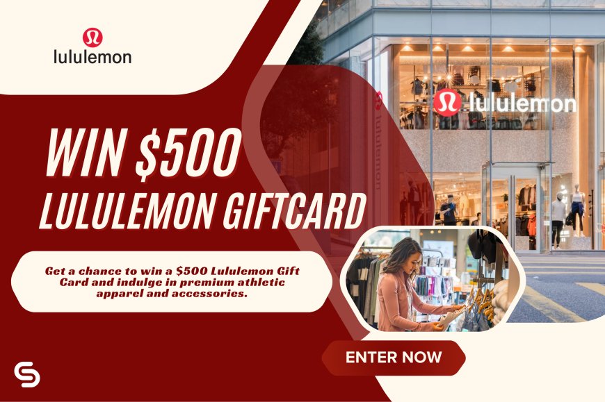 Get a $500 Lululemon Gift Card with Trend’n Daily!